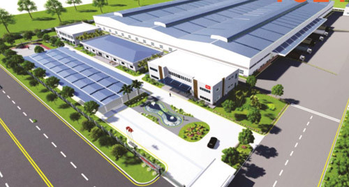 Investment in automobile module factory construction